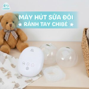 MÁY HÚT SỮA ĐÔI RẢNH TAY CHIBÉ CB010