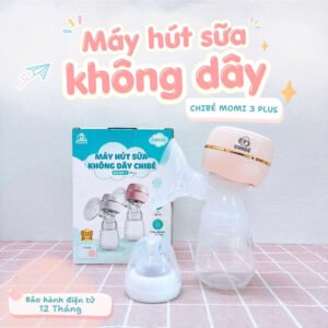 MÁY HÚT SỮA KHÔNG DÂY CHIBÉ MOMI 3 PLUS CB025